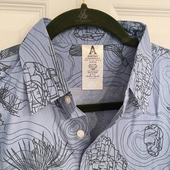 New Pandora – The World of Avatar Shirt for Adults Button Down - Animal Kingdom - Picture 4 of 4